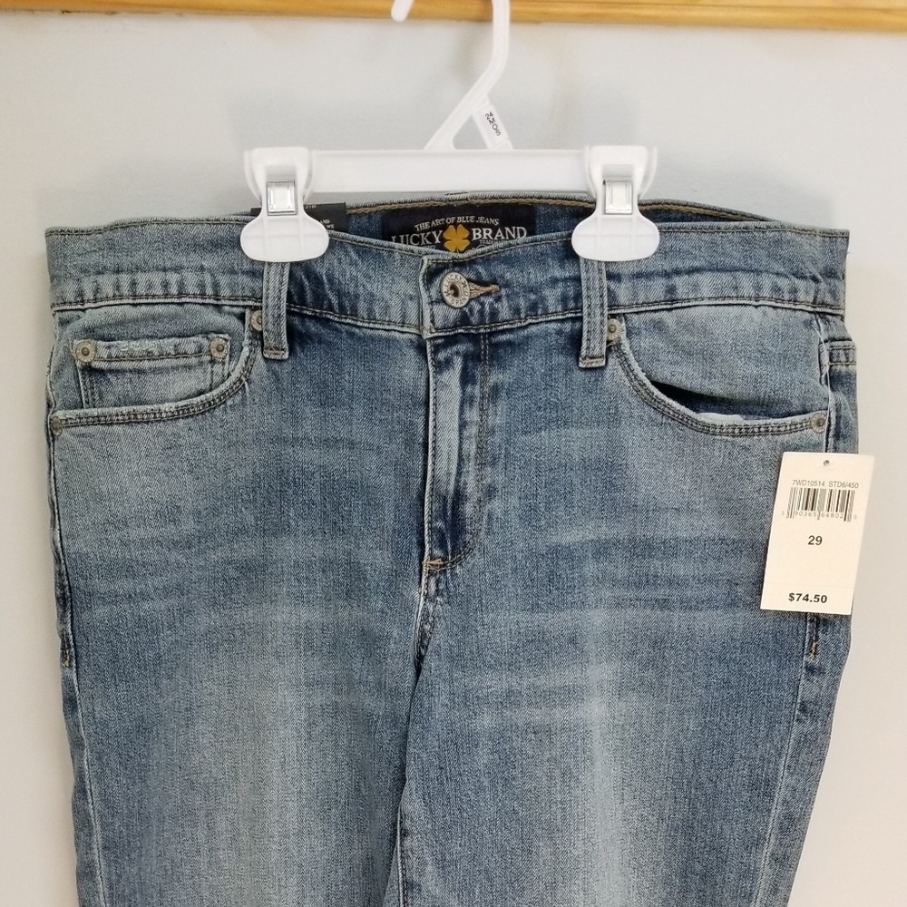 NWT Lucky Brand Sweet Crop Jeans